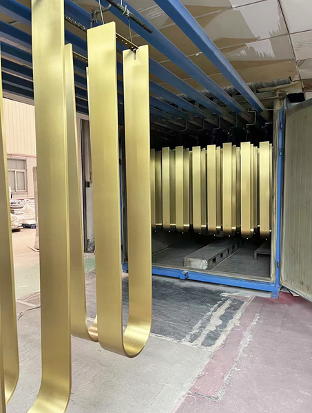 Foshan Mingxinlong Stainless Steel Co., Ltd. linia produkcyjna producenta