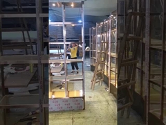 Szafka na wino Bar Meble do salonu Stojak na wino Witryna na lodówkę Witryna