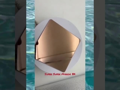 lustro brązowe ze stali nierdzewnej -