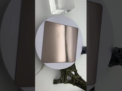 lustrzana kawa, złoto ze stali nierdzewnej...