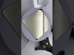 lustro światło szampana złoto stal nierdzewna