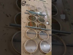 Zindywidualizowany panel rozdzielczy ścian pomieszczeń przegród salonu krajobraz malowanie ekranu metalowego