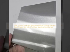 316L 1,2 mm grubość powierzchnia szczotkowana linii włosowej blachy ze stali nierdzewnej 304 NO.4