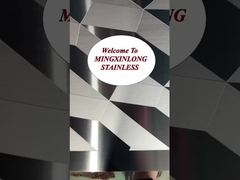 Etycja arkusza ze stali nierdzewnej