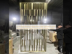 Kolor Czarny Brąz Starożytny Różowy Złoty Włosy Szczotkowane Klasyczny Stal Nierdzewna Ekran Podzielnica Podzielnice