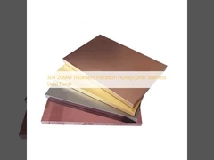 Panel ze stali nierdzewnej o grubości 20MM z wibracyjnym wzorem plastra miodu 304