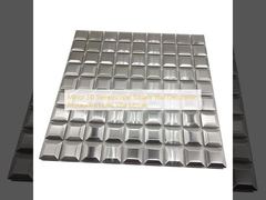 Lustro 3D Stereoskopowe Kwadratowa Dekoracja Ścienna Restauracja Hotel Willa Mozaika