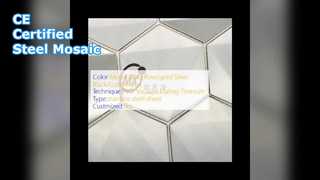 Jakość eksportowa mozaiki ze stali nierdzewnej Certyfikat CE