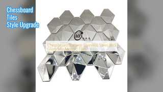 Płytki mozaikowe szachownicy dla oszałamiających ścian