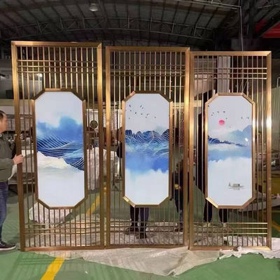 Metalowy nowoczesny design linii włosowej ze stali nierdzewnej