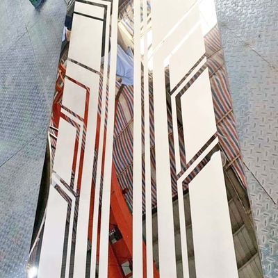 Dobra cena. Wytrawianie kwasem blachy ze stali nierdzewnej w kolorze złotym do windy w Internecie