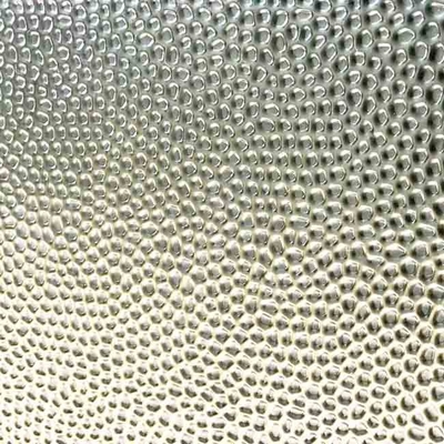 Antique Broze Embossed Stainless Steel Sheet Honeycomb Pattern
