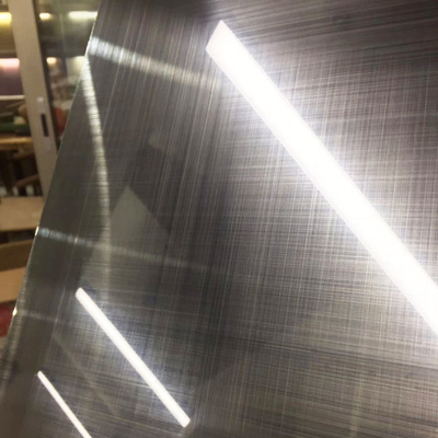 SS430 304 Cross Hairline Black Color Stainless Steel Sheet PVD Coated