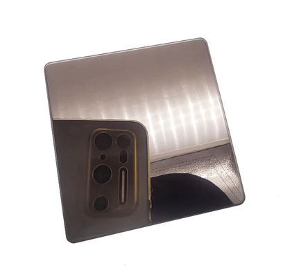 Dobra cena Profesjonalny wysokiej jakości brązowy stali nierdzewnej kolorowy powlekany producent w Internecie