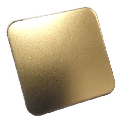 Dobra cena. Dekoracyjna, niestandardowa blacha ze stali nierdzewnej Z-Brass Blasted Bead do domu hotelowego w Internecie