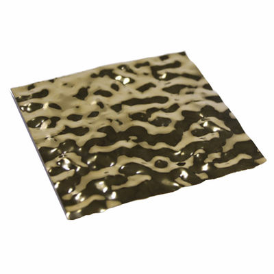 Dobra cena Gorąca sprzedaż 4x8ft Ss 201 304 Pvd Kolorowe lusterko 8k Wave Water Nierdzewna Stal Płytkowa Płytka ścienna Panel Dekoracja sufitu w Internecie