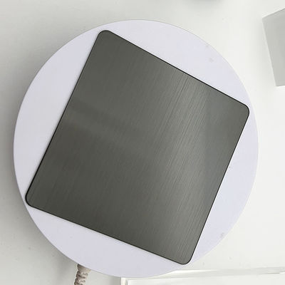 Dobra cena. 304 Czarny kolor Płyty ze stali nierdzewnej Szczotkowane włosy NO.4 Skończone Płyty z nierdzewnej stali powłoka PVD dla ramy w Internecie