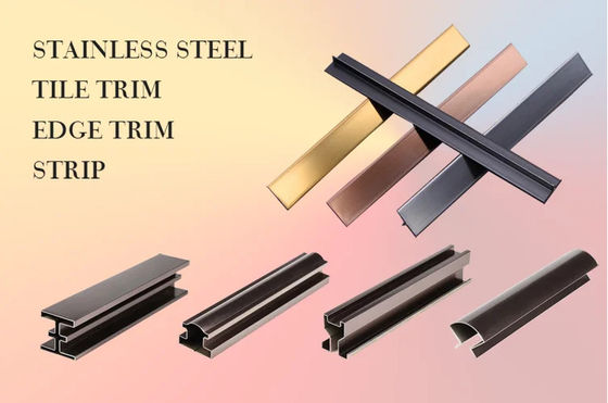 Dobra cena. 201j1 304 Kolor 8K Lustro Polerowane Złoto Różowe Blaskowane Płytki ze stali nierdzewnej Do projektowania ścian w Internecie