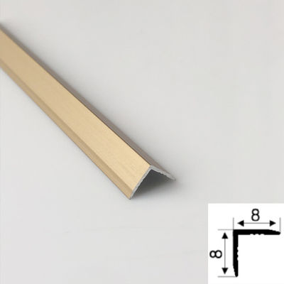 Dobra cena. 304 Niestandardowy V-Shaped Złoty kolor włosy Szczotkowane Nierdzewna Ozdoby 201 Nierdzewna Płytka Krawędzi Ozdoby Do Ściany w Internecie