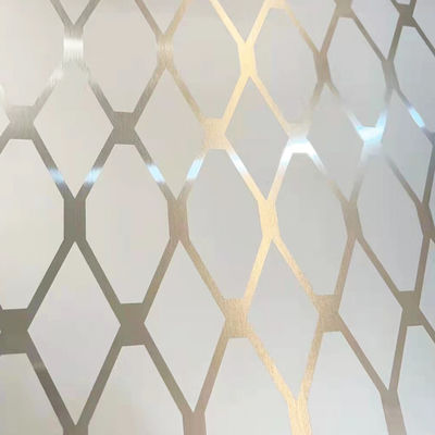 Dobra cena Ocieplenie kwasowe Włosy Siwe Płytki ze stali nierdzewnej PVD Płaty tytanowe Panele drzwi windy w Internecie