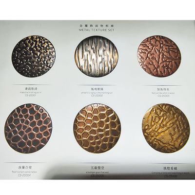 Dobra cena. Kolor 304 Antykowe miedziane lustro Etching blacha ze stali nierdzewnej do panelu ściennego w Internecie