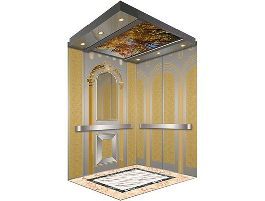 Dobra cena Jakość Super Mirror 1mm 2mm Rose Gold Kolor Etched Elevator Sheet dla kabiny w Internecie