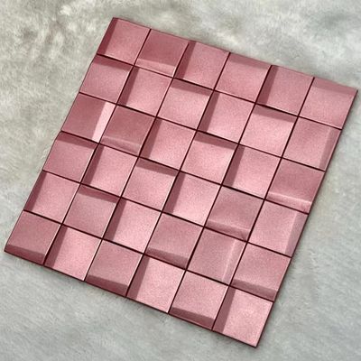 Dobra cena. ASTM Płytki mozaikowe ze stali nierdzewnej Tło 300*300 Lustrowy metal w Internecie