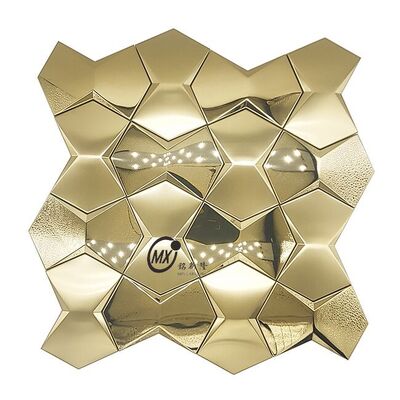 Hot Sale Factory - Direct Rhombus Irregular Diamond Shape Metal Stainless Steel Mosaic - Competitive Price