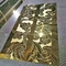 Niestandardowe wytrawione lustro 8K Złota blacha ze stali nierdzewnej do windy