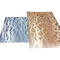 Zakrzywione laserowo faliste blachy ze stali nierdzewnej 304 Panele dekoracyjne Mosiądz Kolor