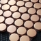 Okrągłe małe cząstki metalowe ze stali nierdzewnej Mozaika Bar Counter Płytki ścienne kasjera 375 x 363 mm