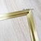 Zr Brass Sandblasting Listwy wykończeniowe ze stali nierdzewnej 0,4 mm do mebli dekoracyjnych