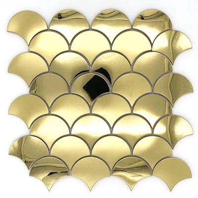 Dobra cena Nowoczesny projekt domu Samoprzylepne mozaiki ze stali nierdzewnej w Internecie