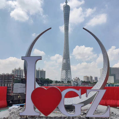 Dobra cena ODM Splend 304 Dekoracyjne rzeźby ze stali nierdzewnej na zewnątrz Modelowanie pełni księżyca Sztuki malowanie Kolor rzeźby 316L w Internecie