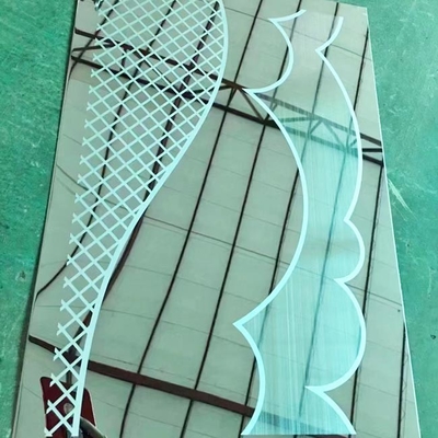 Niestandardowy projekt wytrawionej blachy ze stali nierdzewnej do dekoracji windy