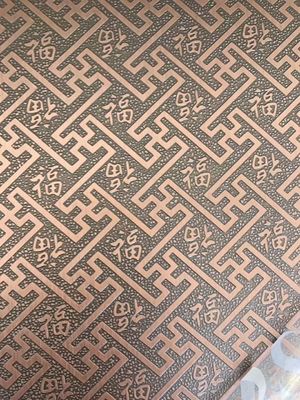 Dobra cena Wodoodporna winda Blacha ze stali nierdzewnej 304 Wykończenie lustrzane Złoto trawione w Internecie