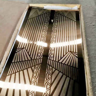 Dobra cena Srebro lustro kolor 304 ze stali nierdzewnej Etched Panel do podnoszenia w Internecie