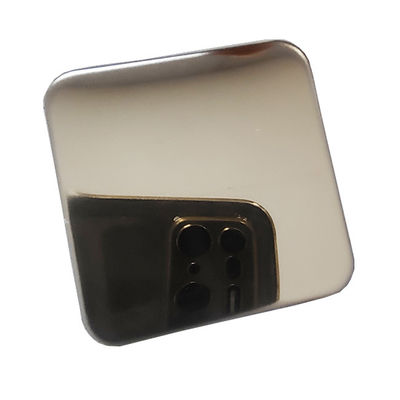 Dobra cena. Wysokiej klasy blachy ze stali nierdzewnej Lustro Dekoracja restauracji hotelowej w kolorze szampańskiego złota w Internecie