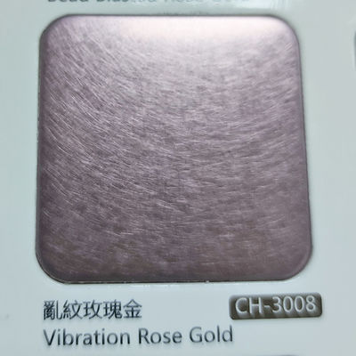 Dobra cena Wykończenie drgań Kolorowe blachy ze stali nierdzewnej PVD tytanu w Internecie