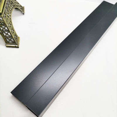 Dobra cena ASTM Metal Stair Trim Black Tile Edge Trim Sprężanie piaskiem w Internecie