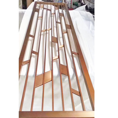 Dobra cena. 304 Rose Gold Bronze Hairline Rozdzielniki ze stali nierdzewnej Szczotkowane przegrody ze stali nierdzewnej w Internecie