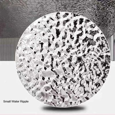 304 20mm THK lustro Wave Water Ripple 4000mm blacha ze szczeniakiem