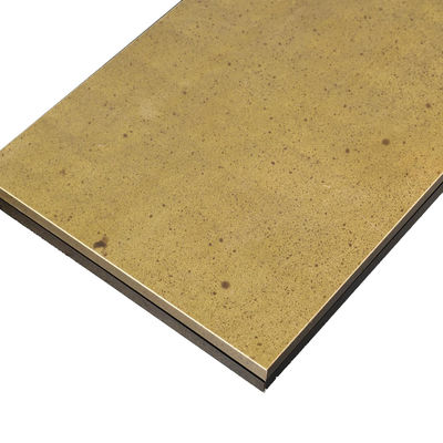 Dobra cena. Powłoka w stylu vintage 316L Antyczny stary obraz Blacha ze stali nierdzewnej w kolorze złotym do windy samochodowej w Internecie