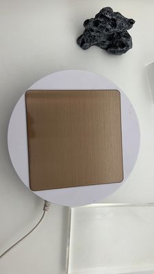 Dobra cena Włosy miedziane brązowe PVD kolorowe wystarczająca grubość stal nierdzewna 8ft 10ft w Internecie