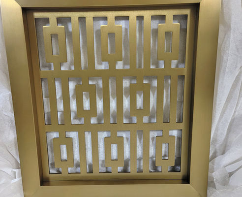 Dobra cena Laser Cutting Patterned Matte Rose Gold Stainless Steel Screen&Partition For Hotel Dividers w Internecie
