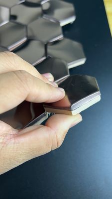 Dobra cena. 316 Płytki ze stali nierdzewnej Kolorowe płyty metalowe Dekoracyjne Płytki mozaikowe w Internecie