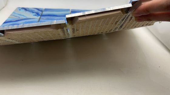 Dobra cena Płytka aluminiowa mozaikowa 8k Listy lusterkowe 300mm x 300mm Powłoka PVD w Internecie