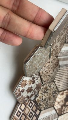 Dobra cena Złota mozaika ze stali nierdzewnej w Internecie