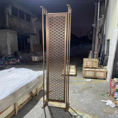 Dobra cena. Niestandardowe ekrany dekoracyjne ze stali nierdzewnej Panele zewnętrzne Wnętrze Ogród Hotel Dom Panele Ekran Laser Cut Metal Dividers Panel w Internecie