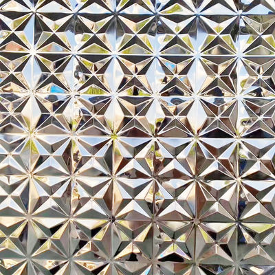 Dobra cena Wodorowa falistość z złota blacha ze stali nierdzewnej Dekoracja Sufit ściany Hotel w Internecie